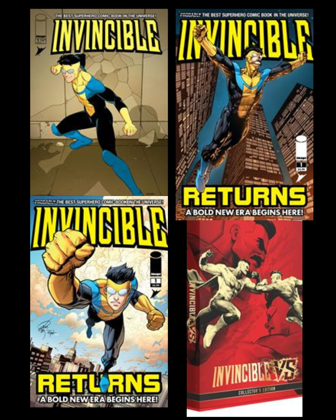 INVINCIBLE #1 REPRINTS – JAMS FORTRESS COMICS