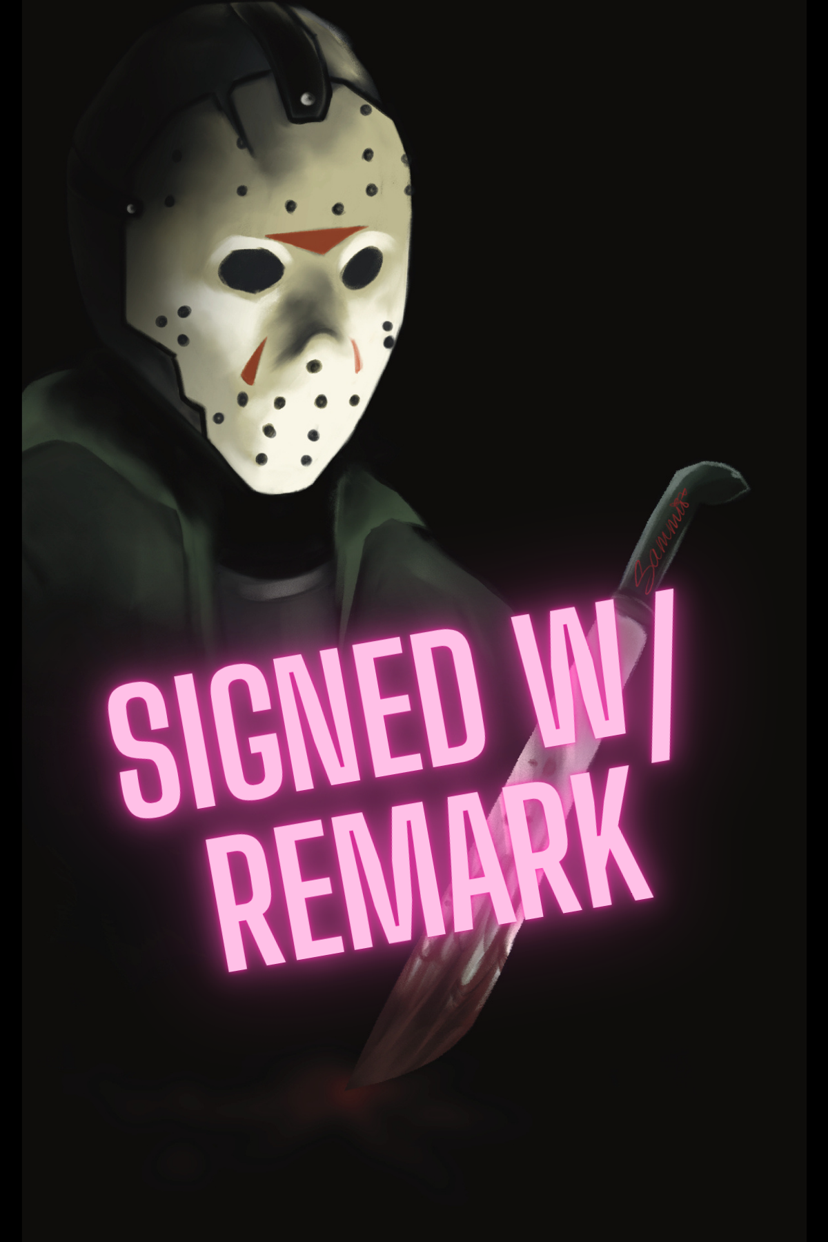 FAME: BIRTH OF A SLASHER, SIGNED W/REMARK SAMMII ANAHEIM FAN EXPO EXCLUSIVE
