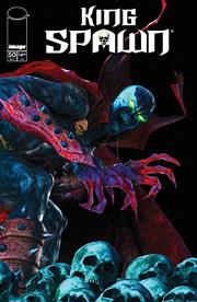KING SPAWN #50 CVR H INC 1:1000 TODD MCFARLANE VIRGIN SIGNED W SKETCH VAR THIS INCLUDES ALL 8 COVERS