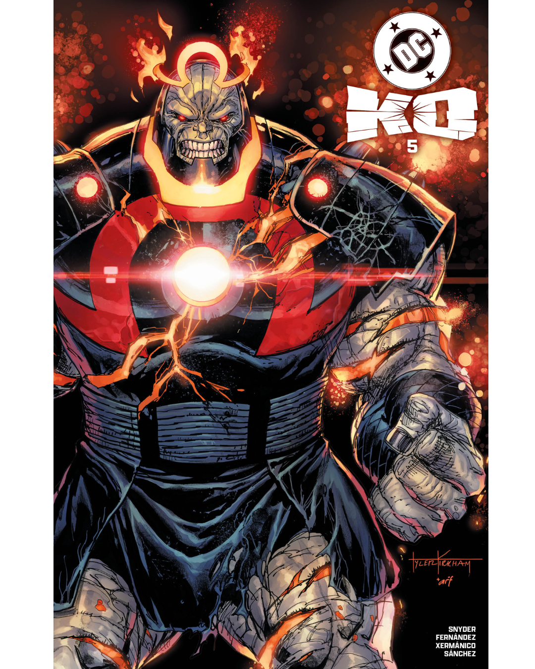DC K.O #5, TYLER KIRKHAM MEGACON EXCLUSIVE SPOT FOIL TRADE – JAMS