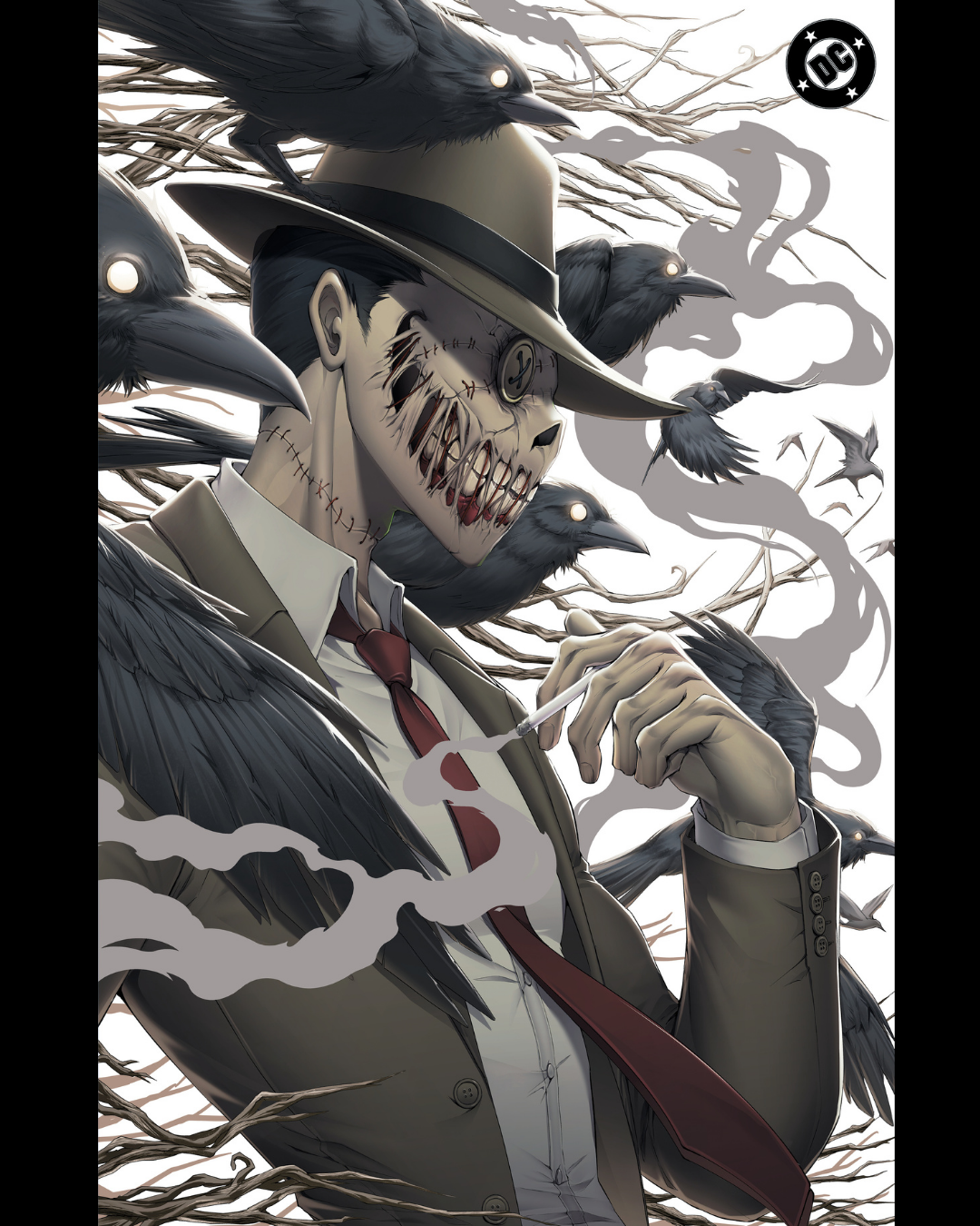 ABSOLUTE BATMAN #19, RACHTA LIN EXCLUSIVE SPOT FOIL WHITE VIRGIN