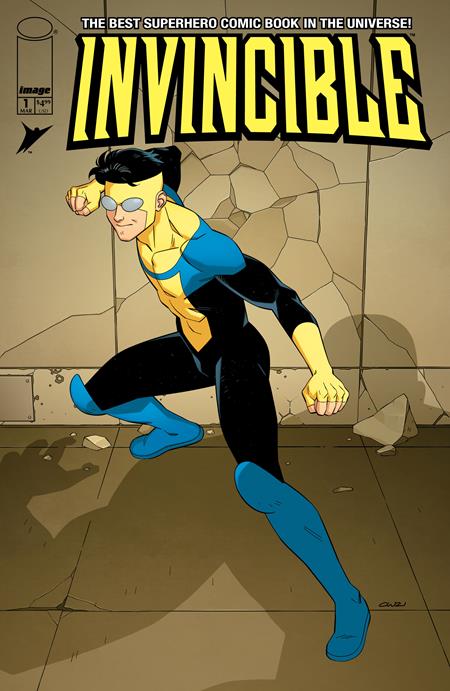 INVINCIBLE FOIL EDITION #1 REPRINT CVR B CORY WALKER & DAVE MCCAIG
