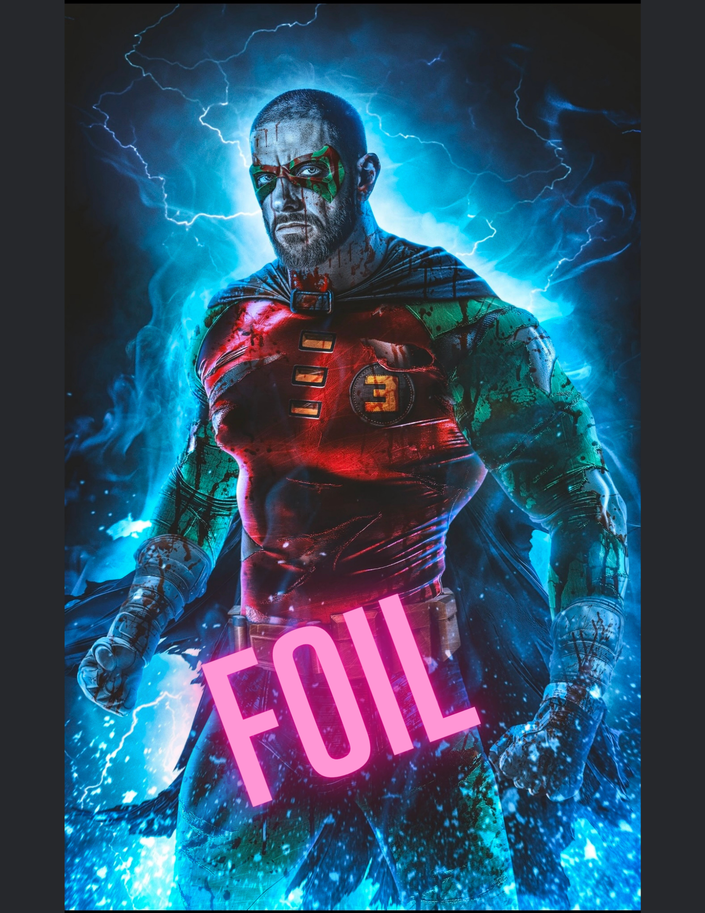 EMINEM: INFINITY BLUE VIRGIN FOIL ULTRARAW26 VARIANT, JAMS FORTRESS COMICS EXCLUSIVE