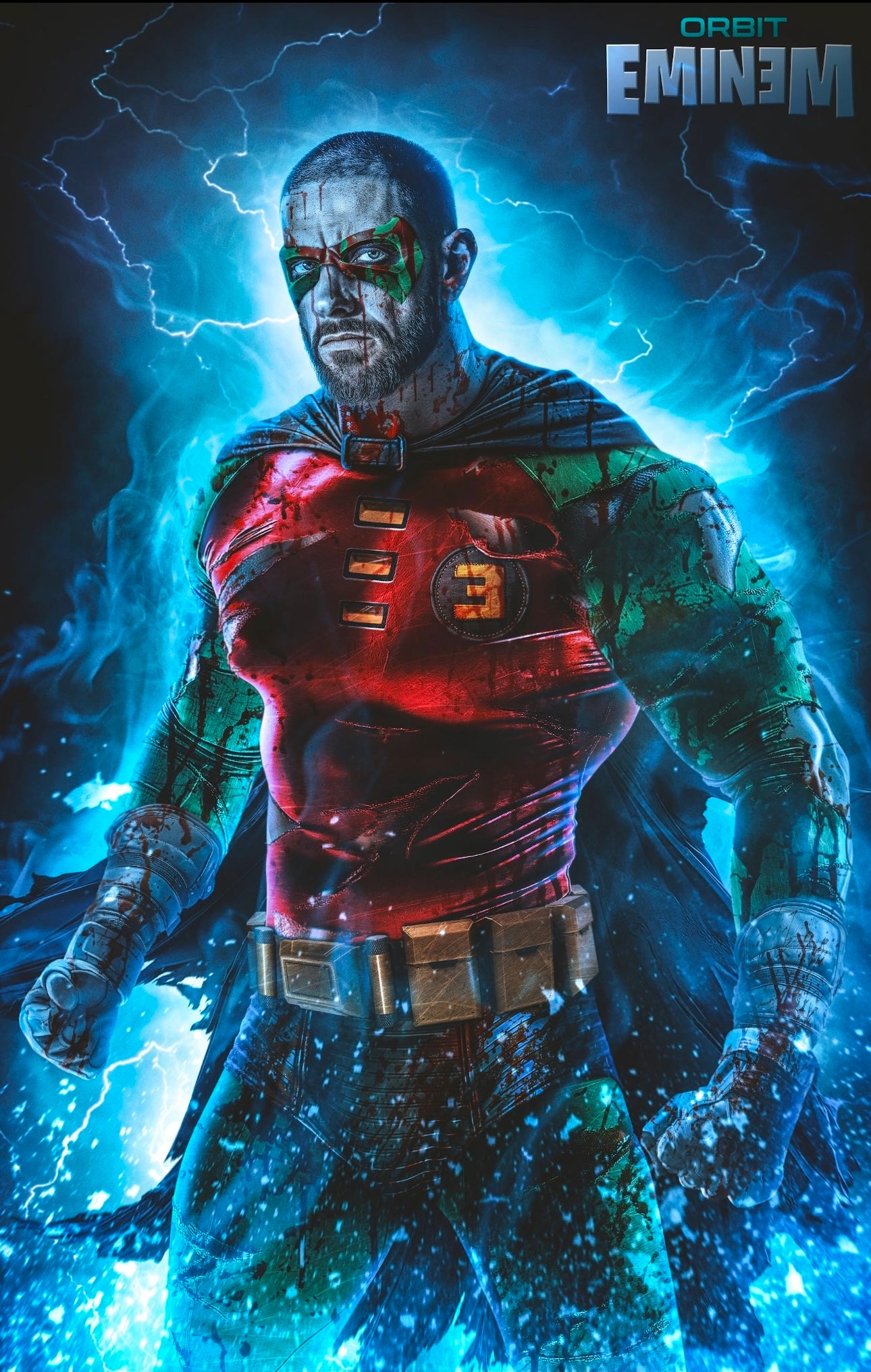 EMINEM: MINIMAL INFINITY BLUE ULTRARAW26 VARIANT, JAMS FORTRESS COMICS EXCLUSIVE