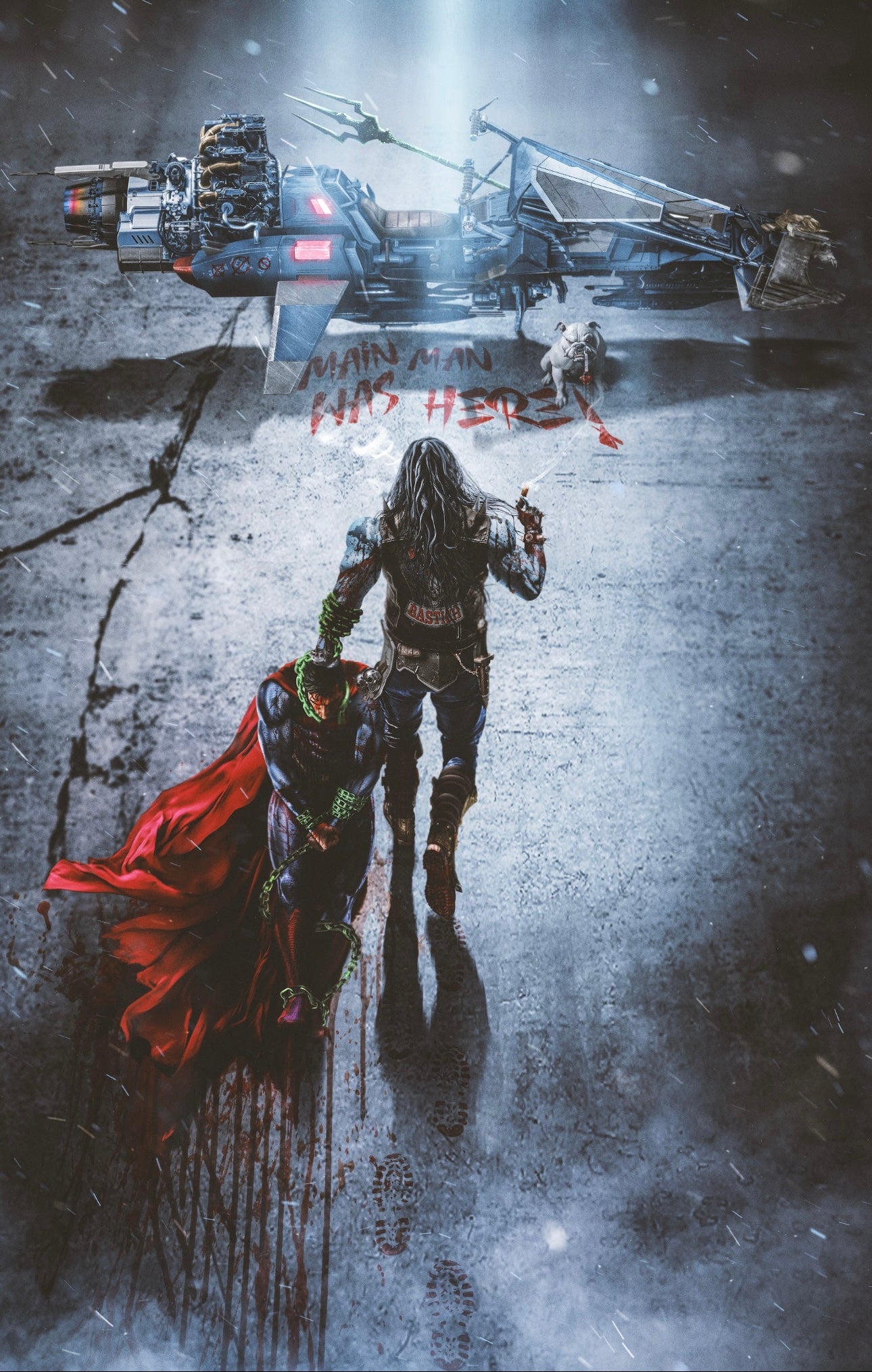 FAME: AP JASON MOMOA VIRGIN FOIL (AKIRA HOMAGE)