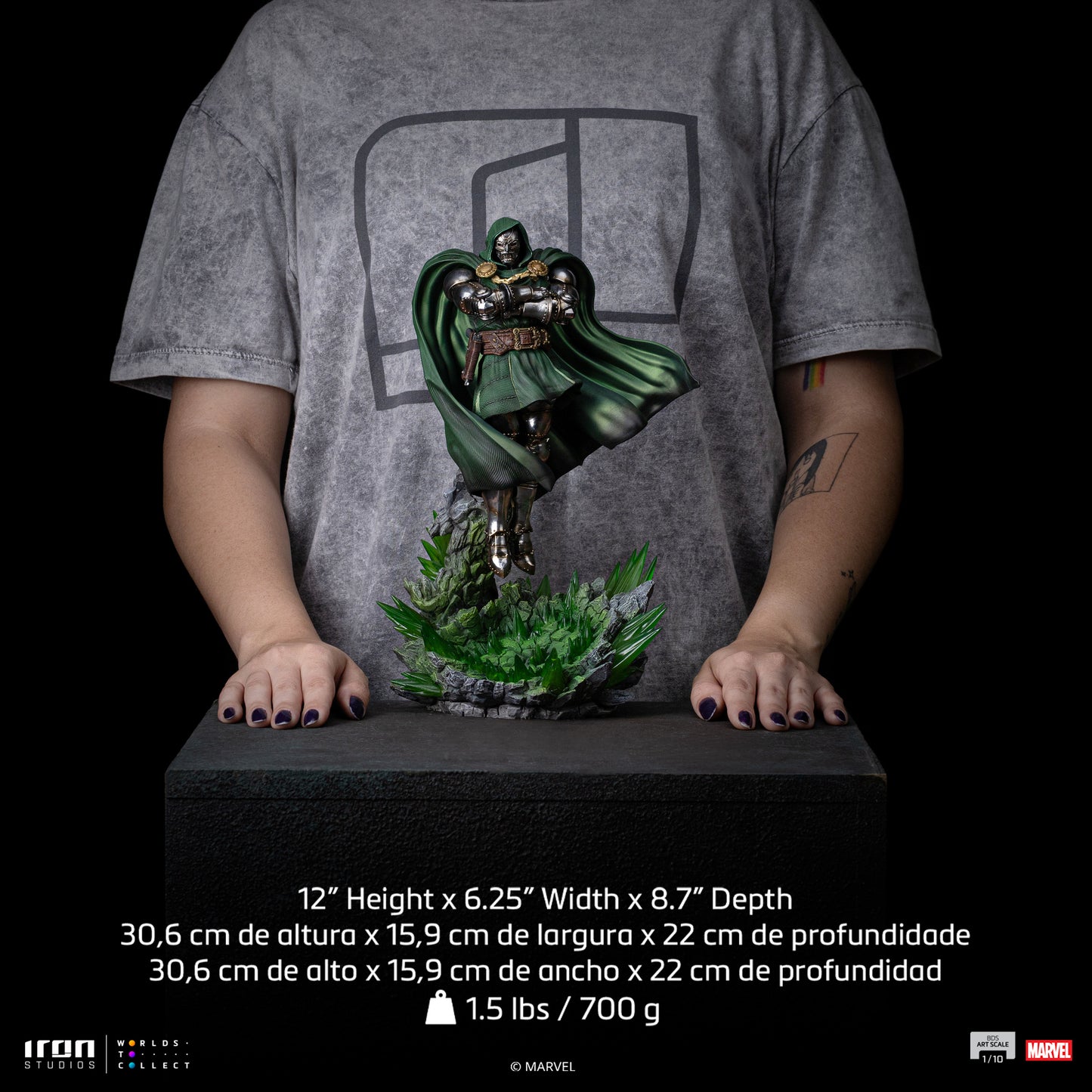 MARVEL DOCTOR DOOM 1/10 SCALE STATUE
