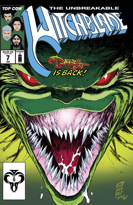 WITCHBLADE #7 CVR C INC 1:25 MARC SILVESTRI HOMAGE VAR 1/15/2025