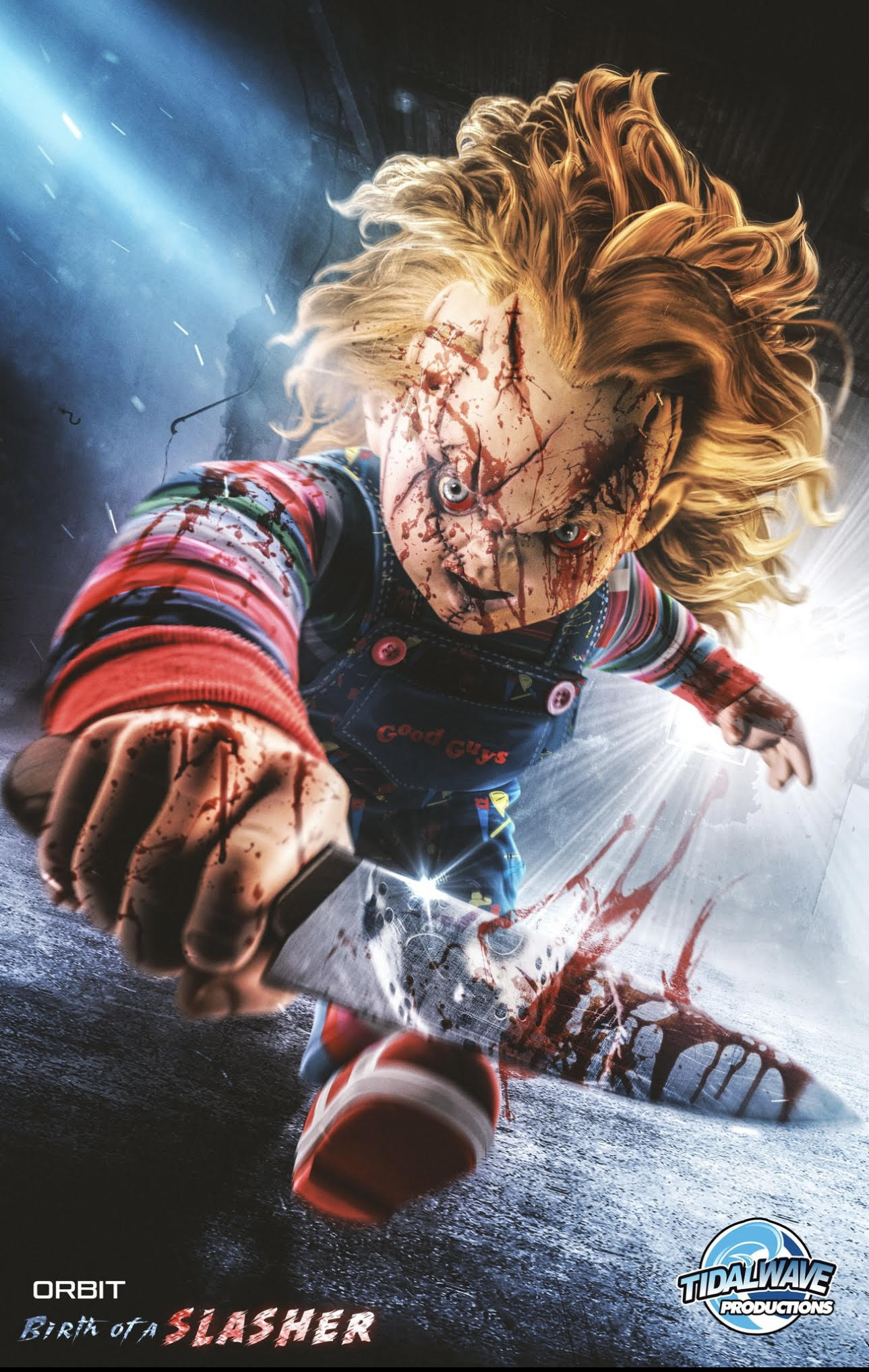 ORBIT: BIRTH OF A SLASHER , ULTRARAW26 CHUCKY MINIMAL VARIANT CARDSTOCK
