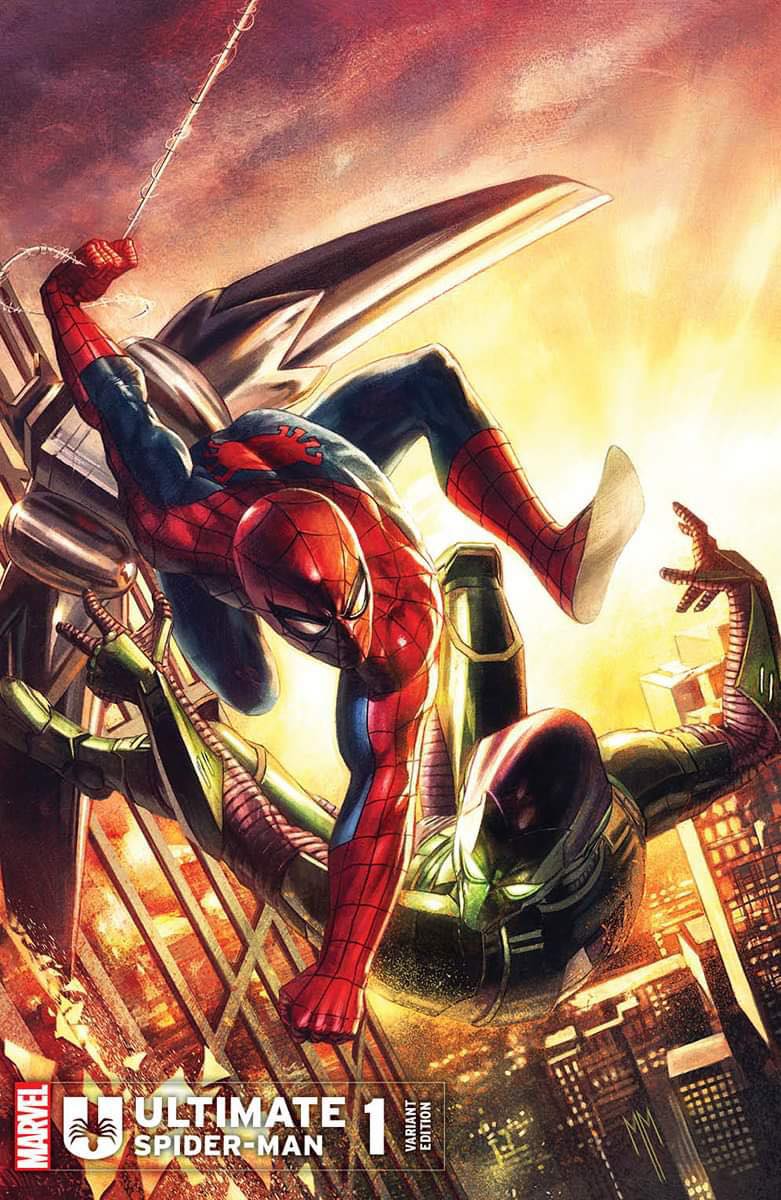 ULTIMATE SPIDER-MAN #1 (MARCO MASTRAZZO EXCLUSIVE TRADE/VIRGIN VARIANT SET)(2024)