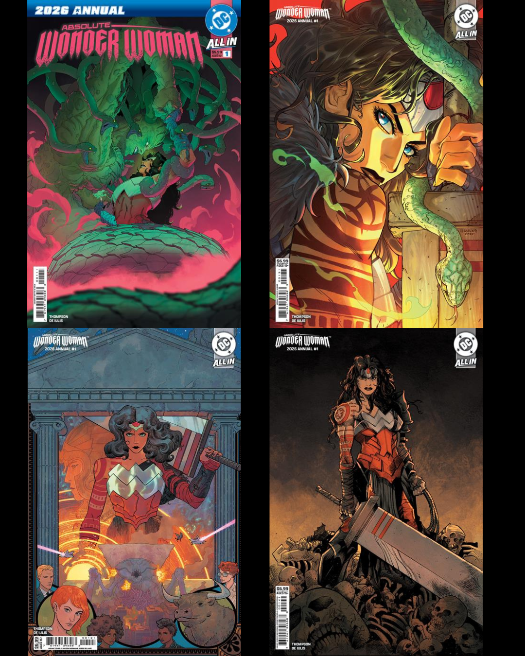 ABSOLUTE WONDER WOMAN ANNUAL #1  FIRST PRINT