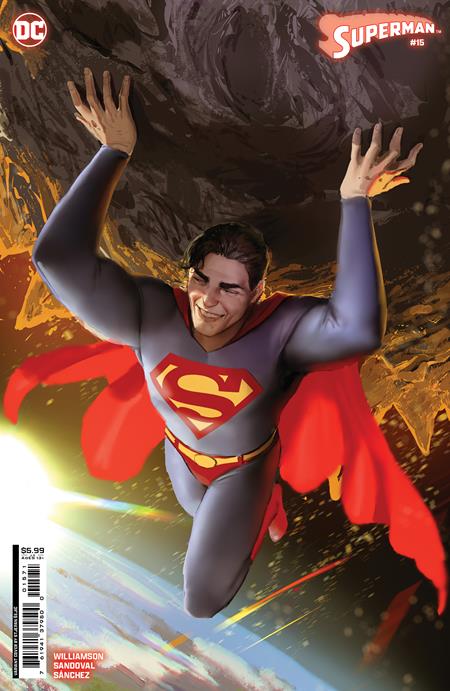 SUPERMAN #15 CVR B STJEPAN SEJIC CARD STOCK VAR (HOUSE OF BRAINIAC)(ABSOLUTE POWER)