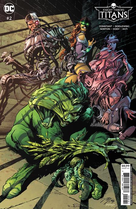 KNIGHT TERRORS TITANS #2 (OF 2) CVR B ALVARO MARTINEZ BUENO CARD STOCK VAR