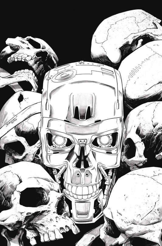 TERMINATOR #1 CVR T 50 COPY INCV SHALVEY LINE ART VIRGIN