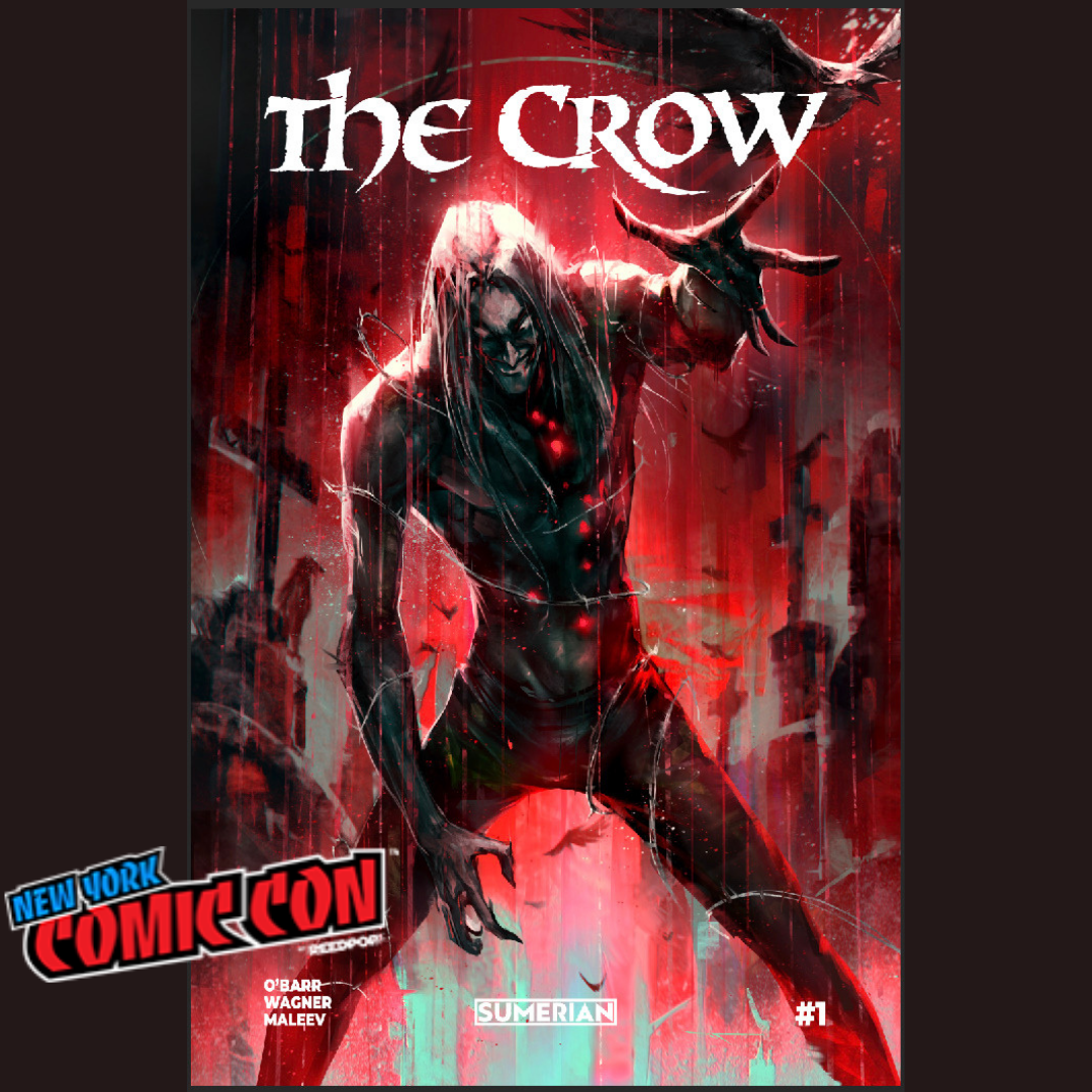 THE CROW :DEAD TIME ISSUE 1 , IVAN TAO EXCLUSIVE TRADE COVER NYCC