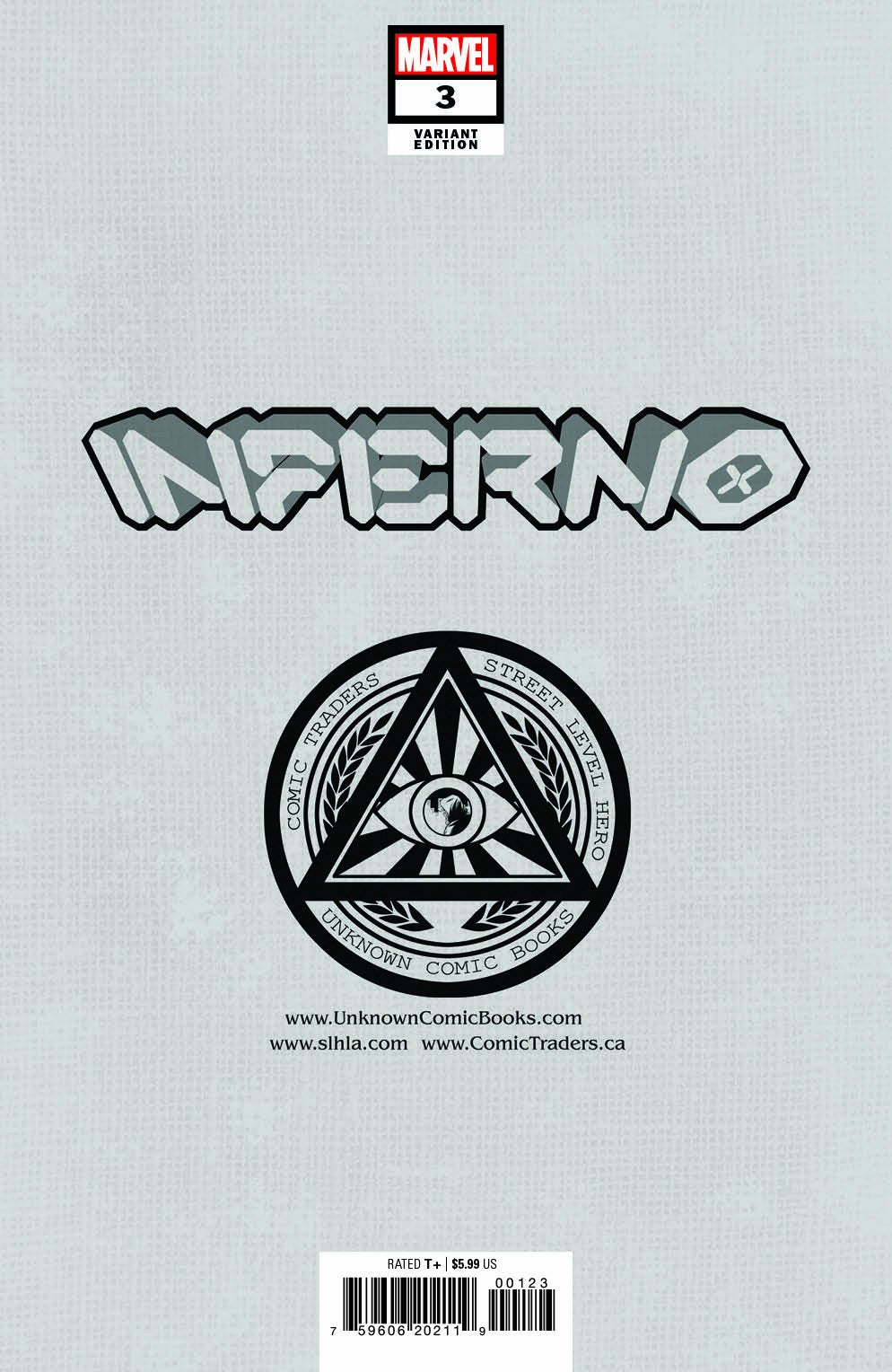 Inferno #3 (Of 4) Unknown Comics David Nakayama Exclusive Color Bleed Var (11/24/2021) (12/08/2021)