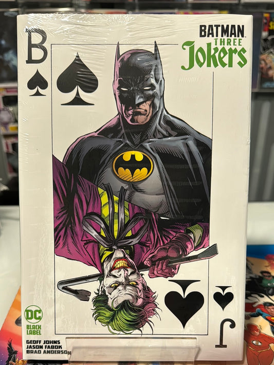 Batman: Three Jokers (2024) Dust Jacket Direct Market Variant HC  DC Comics