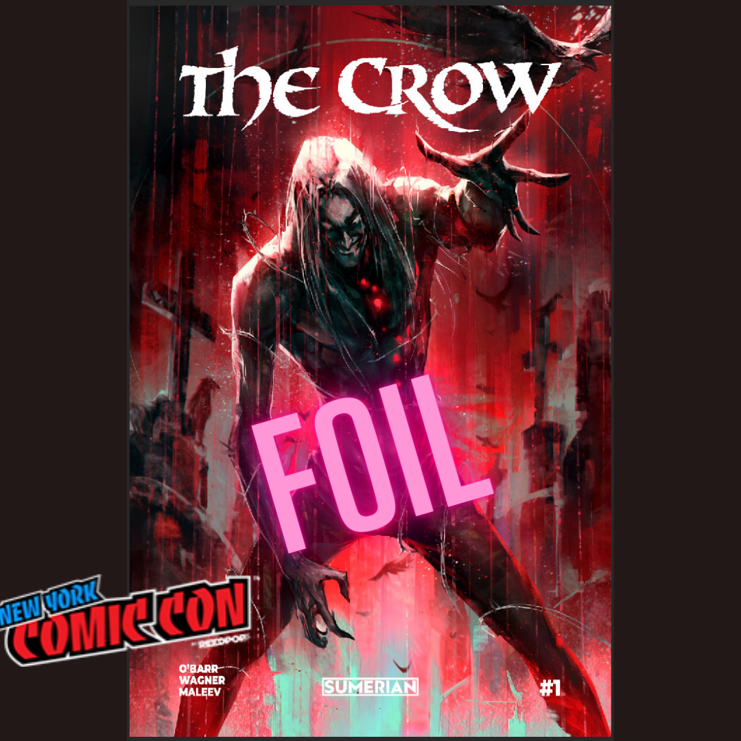 THE CROW :DEAD TIME ISSUE 1, IVAN TAO EXCLUSIVE TRADE FOIL NYCC