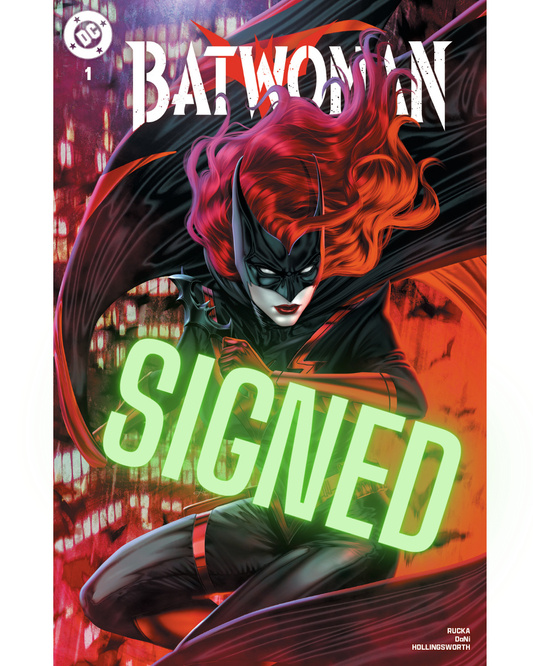 BATWOMAN #1, SIGNED ARIEL DIAZ MEGACON EXCLUSIVE