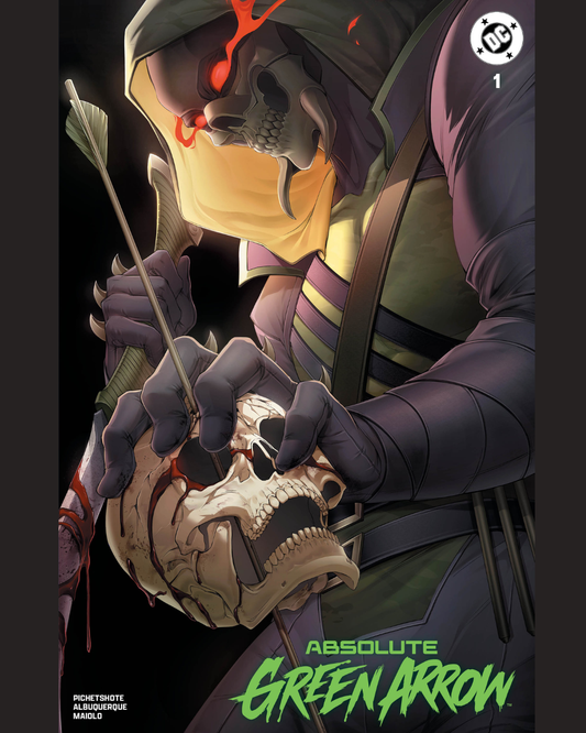 ABSOLUTE GREEN ARROW #1, RACHTA LIN EXCLUSIVE SPOT FOIL TRADE