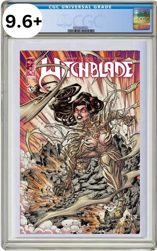 CGC 9.6/9.8 WITCHBLADE # 3 JAMS FORTRESS EXCLUSIVE, ART BY: JORDAN NOIR