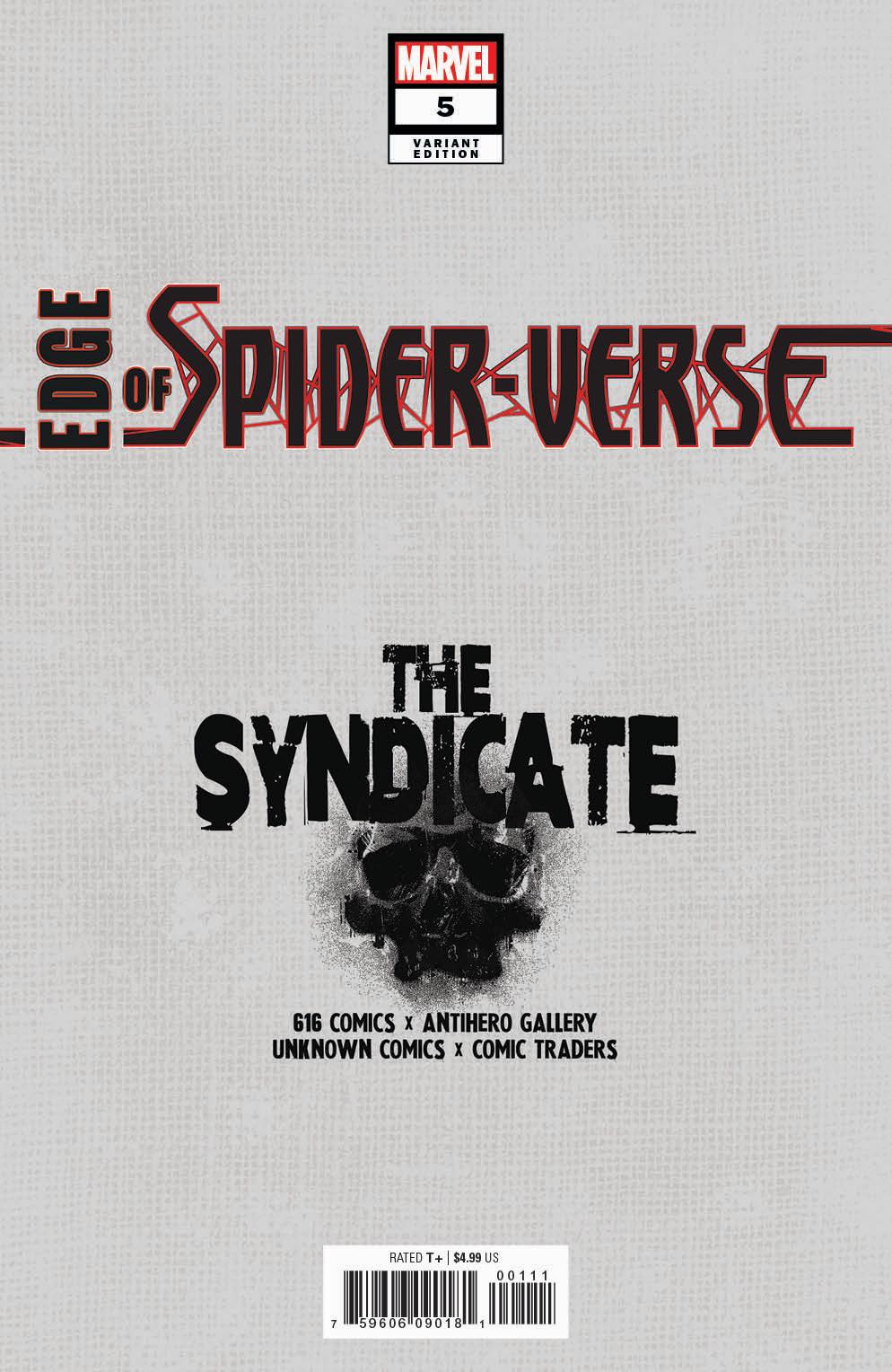 Edge Of Spider-Verse #5 Jay Anacleto Exclusive Virgin Var (10/19/2022)