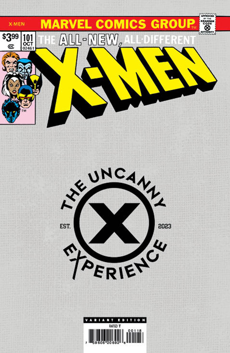 X-Men #101 Facsimile Edition Unknown Comics Nathan Szerdy Exclusive Red Virgin Convention Var (08/09/2023)