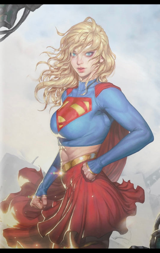 Supergirl 1 , cover artist EOM set foil and trade