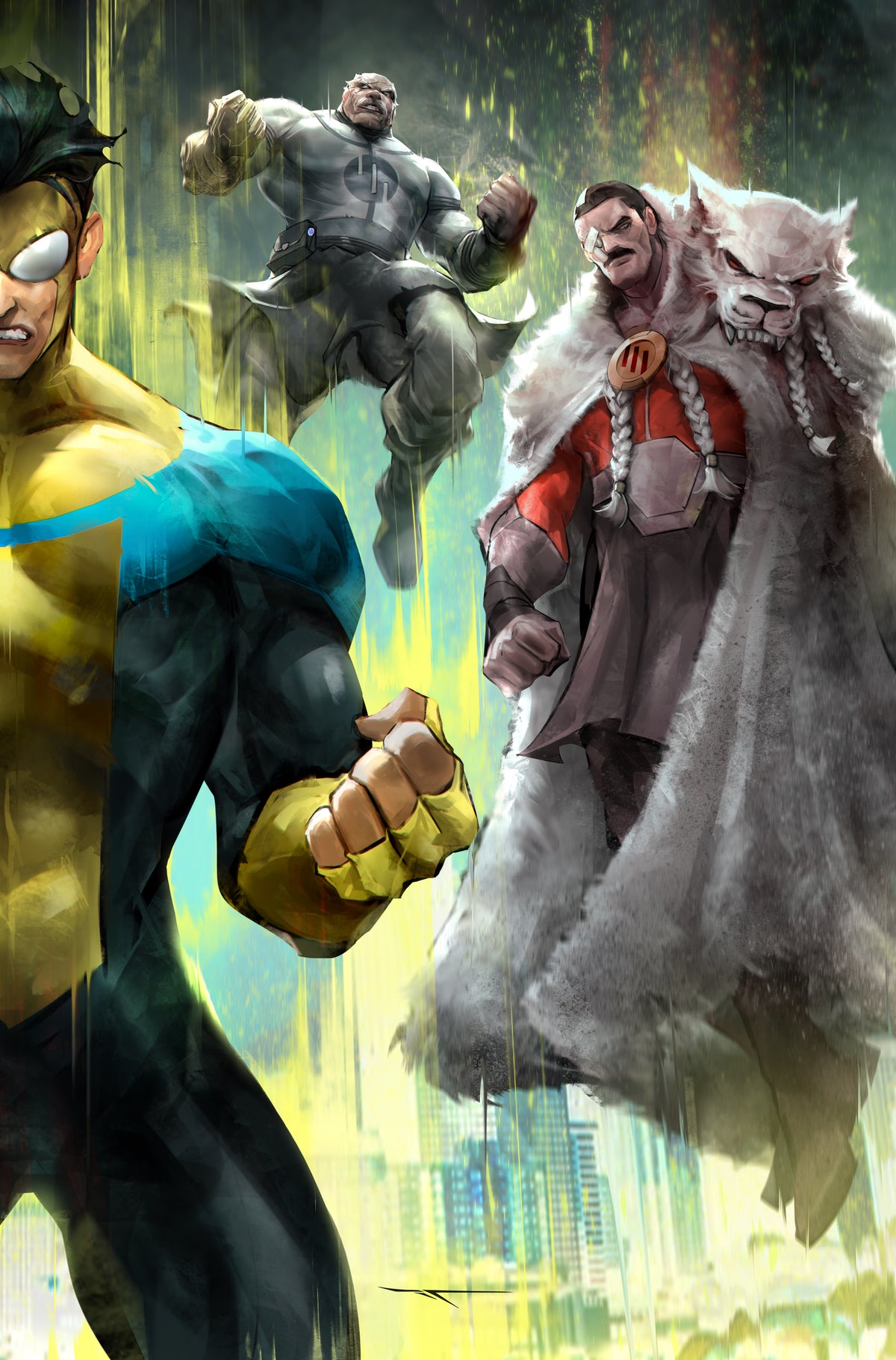 INVINCIBLE RETURNS FACSIMILE EDITION #1 IVAN TAO LA EXCLUSIVE