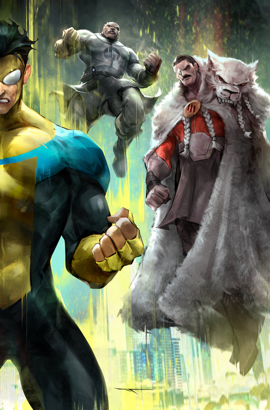 INVINCIBLE RETURNS FACSIMILE EDITION #1 IVAN TAO LA EXCLUSIVE
