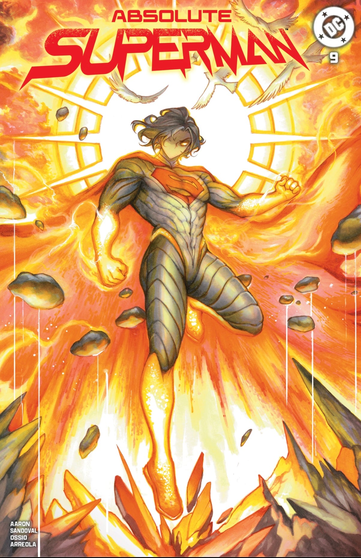 ABSOLUTE SUPERMAN #9 FOIL RACHTA LIN FOIL VARIANT, JAMS FORTRESS EXCLUSIVE