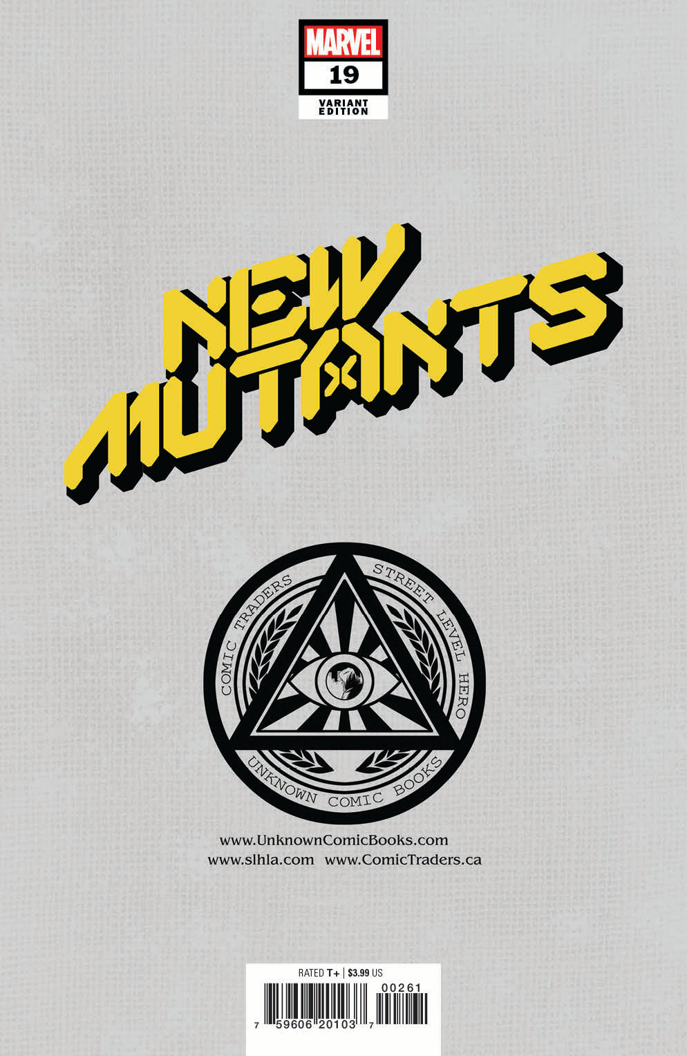 New Mutants #19 Unknown Comics David Nakayama Exclusive Var Gala (06/16/2021)