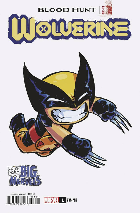 WOLVERINE BLOOD HUNT #1 (OF 4) SKOTTIE YOUNG BIG MARVEL VAR