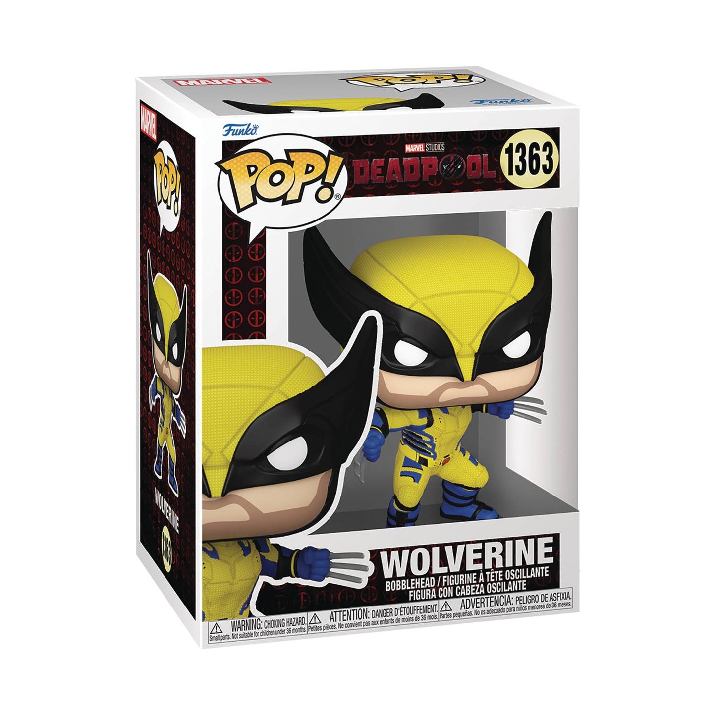 POP MARVEL DEADPOOL 3 WOLVERINE VIN FIG