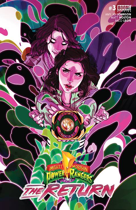 MIGHTY MORPHIN POWER RANGERS THE RETURN #3 (OF 4) CVR A MONT