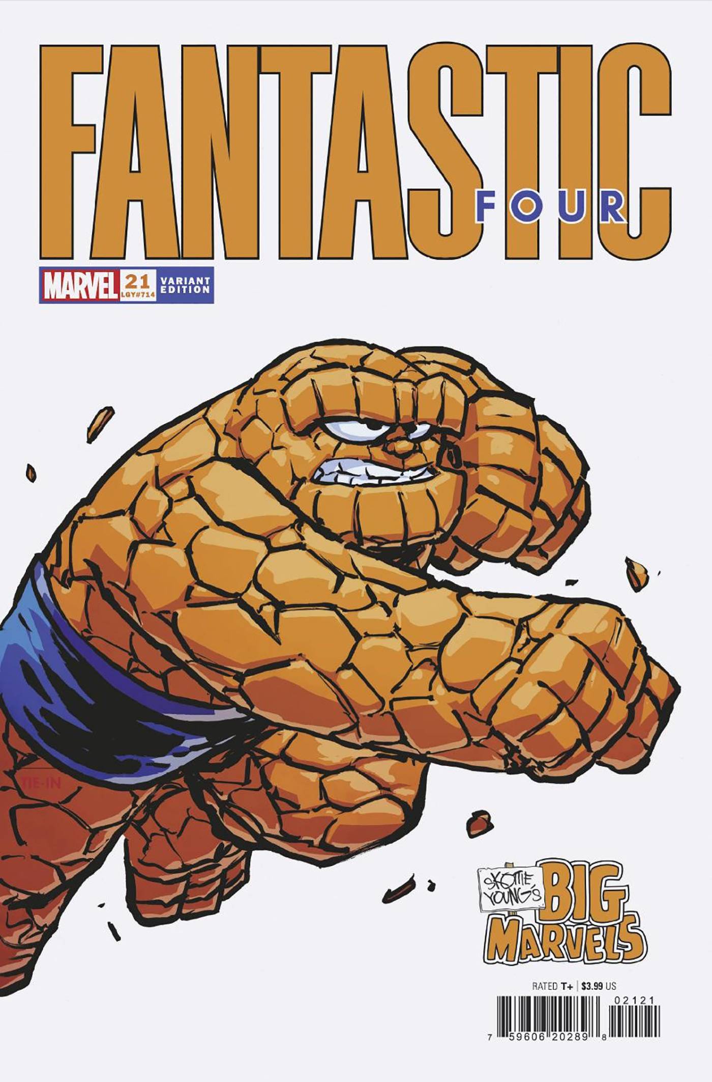 FANTASTIC FOUR #21 SKOTTIE YOUNG BIG MARVEL VAR