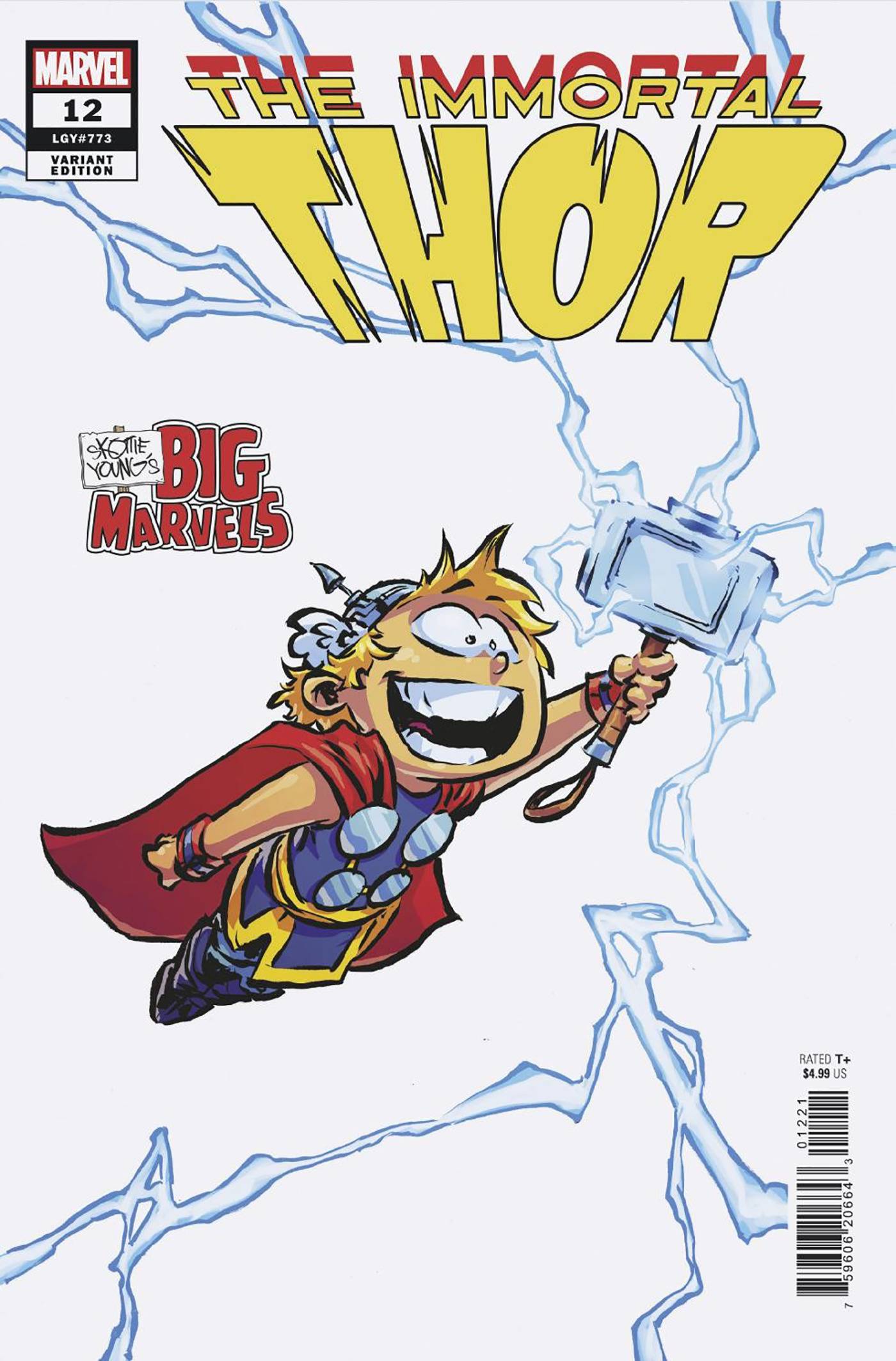 IMMORTAL THOR #12 SKOTTIE YOUNG BIG MARVEL VAR