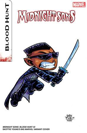 MIDNIGHT SONS BLOOD HUNT #2 (OF 3) SKOTTIE YOUNG BIG MARVEL