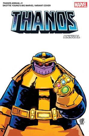 THANOS ANNUAL #1 SKOTTIE YOUNG BIG MARVEL VAR