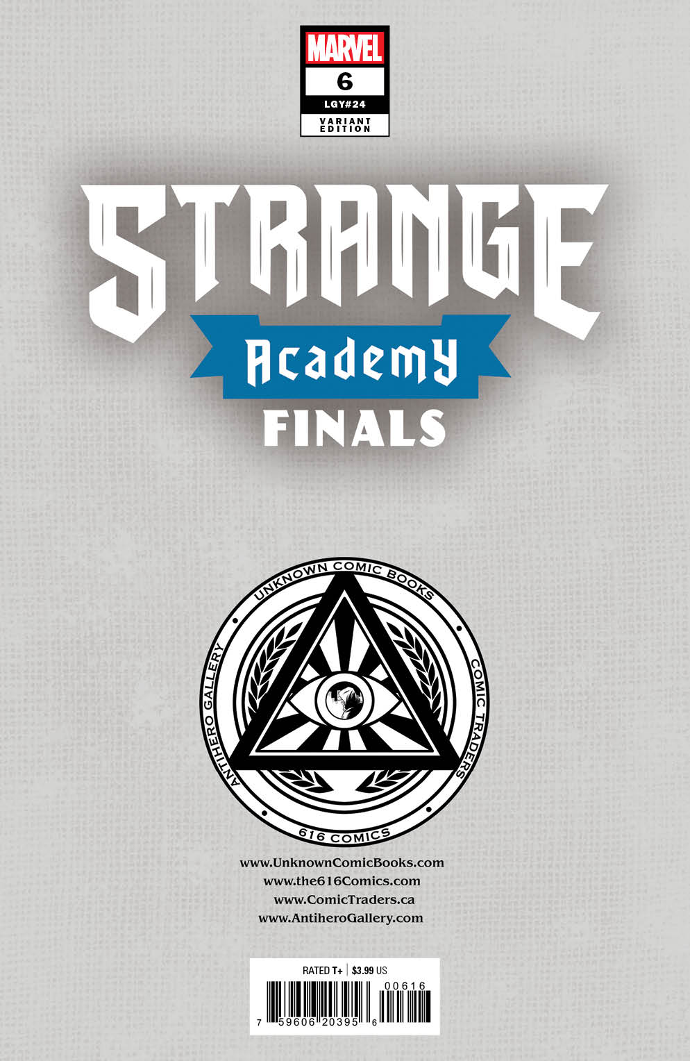 Strange Academy: Finals #6 Unknown Comics Ivan Tao Exclusive Graffiti Wall Var (04/26/2023)