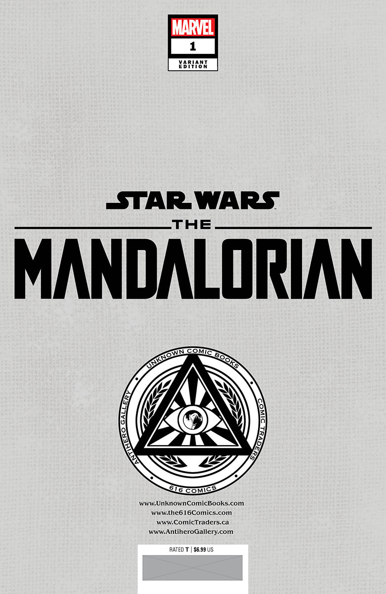 Star Wars: The Mandalorian Season 2 #1 Unknown Comics Mico Suayan Exclusive Virgin Var (06/21/2023)