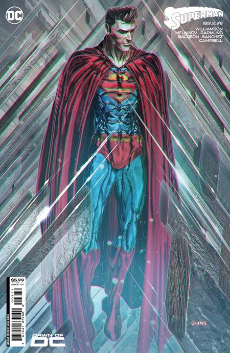 SUPERMAN #8 CVR C JOHN GIANG CARD STOCK VAR