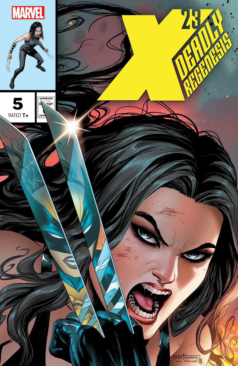 X-23: Deadly Regenesis #5 Unknown Comics Tyler Kirkham Exclusive Var (07/05/2023)