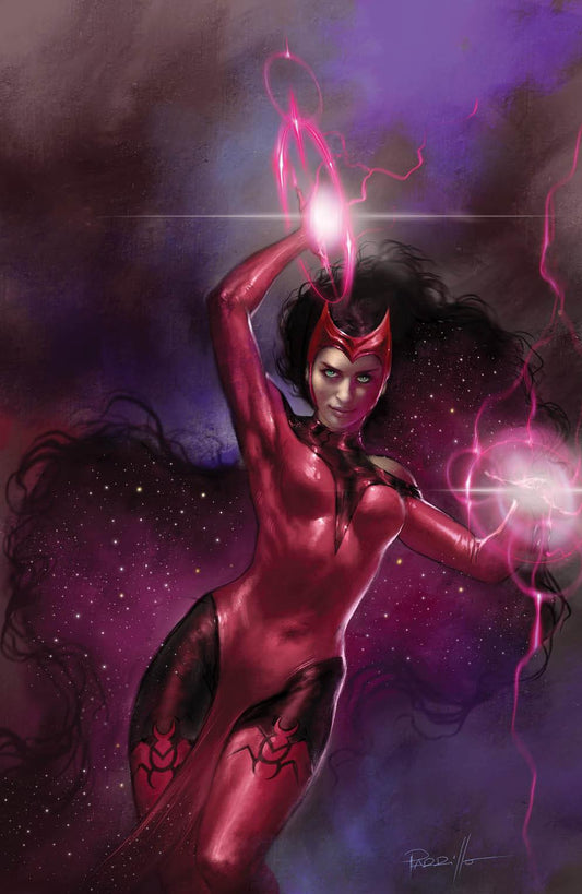 Scarlet Witch #1 Lucio Parrillo 616 Exclusive Virgin Var (01/18/2023)