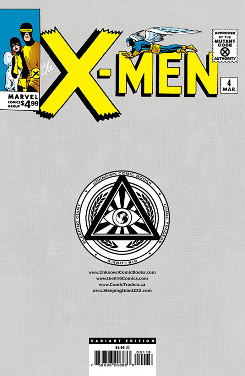 X-Men #4 Facsimile Edition [New Printing] Unknown Comics Derrick Chew Exclusive Var (01/24/2024)