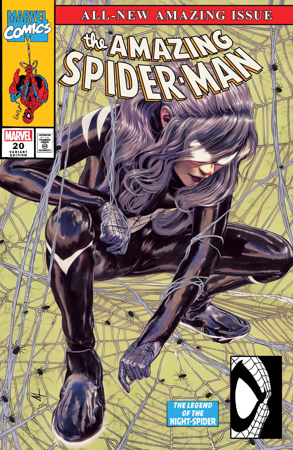 AMAZING SPIDER-MAN #20 (MARCO TURINI EXCLUSIVE SPIDER-MAN #1 MCFARLANE HOMAGE TRADE/VIRGIN VARIANT SET)