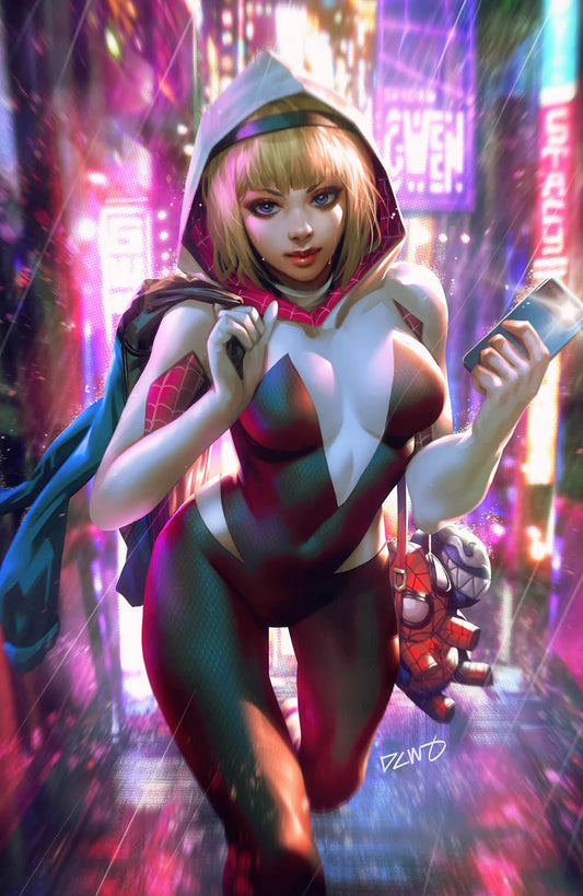 AMAZING SPIDER-MAN #35 (DERRICK CHEW EXCLUSIVE SPIDER-GWEN VIRGIN VARIANT) COMIC BOOK