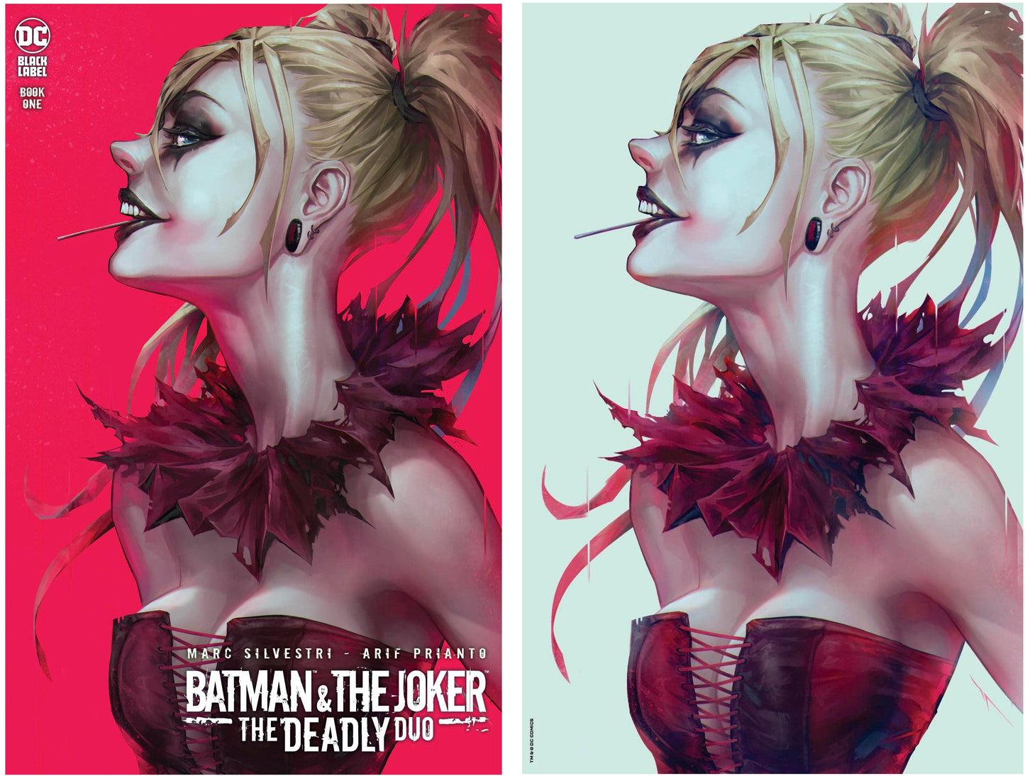 BATMAN & THE JOKER: THE DEADLY DUO #1 (IVAN TAO EXCLUSIVE TRADE/VIRGIN VARIANT SET)(2022)