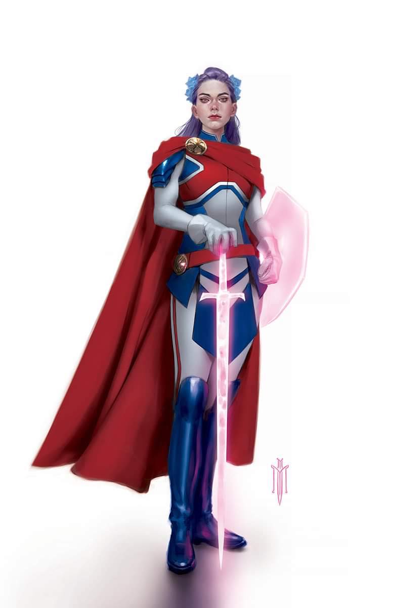 BETSY BRADDOCK: CAPTAIN BRITAIN #1 (MIGUEL MERCADO EXCLUSIVE TRADE/VIRGIN VARIANT SET)