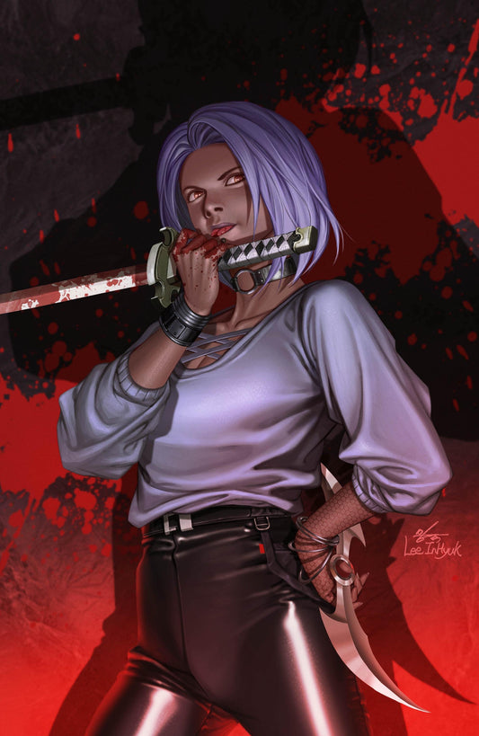 BLOODLINE: DAUGHTER OF BLADE #1 (INHYUK LEE EXCLUSIVE VIRGIN VARIANT)(2023) COMIC BOOK