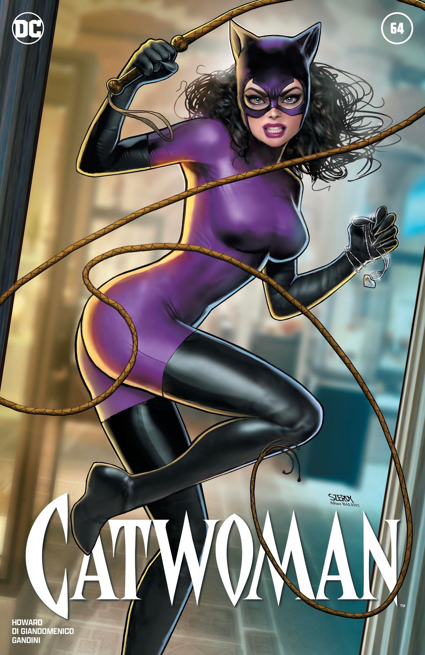 CATWOMAN #64 (NATHAN SZERDY EXCLUSIVE TRADE/VIRGIN/FOIL VARIANT SET)(2024) ~ DC Comics